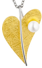 Laden Sie das Bild in den Galerie-Viewer, Herzanhänger mit Perle