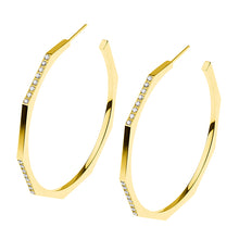 Laden Sie das Bild in den Galerie-Viewer, Ohrringe geometrisch